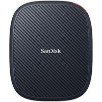 Sandisk SDSSDE62M-2T00-G25 Portable External SSD - 2 TB, Black, Black