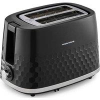 MORPHY RICHARDS Hive 220031 2-Slice Toaster - Black, Black