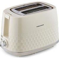 MORPHY RICHARDS Hive 220032 2-Slice Toaster - Cream, Cream