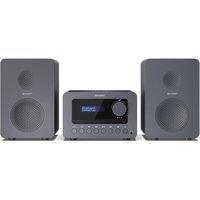Sharp Tokyo XL-B514 Bluetooth Micro Hi-Fi System - Grey
