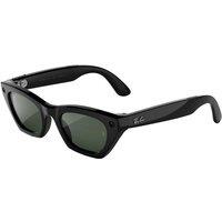 META RAY-BAN Zena (Gen 3) AI Glasses - Shiny Black with Graphite Green Transitions Lenses
