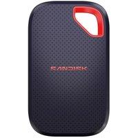 SANDISK SDSSDE10-500G-G25 Portable External SSD - 500 GB, Black, Black