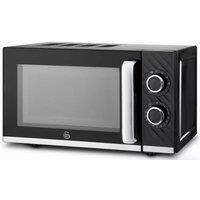 SWAN Windsor SM4424BLK Solo Microwave - Black, Black