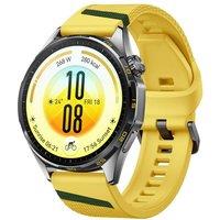 HUAWEI Watch GT 7 - Yellow with Fluoroelastomer Strap, 46 mm, Yellow