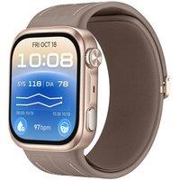 HUAWEI WATCH D3 - Gold with Brown Leather Strap, Brown,Gold