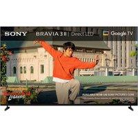 65" SONY BRAVIA 3 II LED 4K HDR AI Smart Google TV 2026 - K65XR38M2, Black