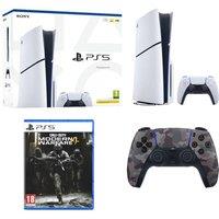 Sony PlayStation 5, Call of Duty: Modern Warfare 4 & DualSense Wireless Controller Bundle, White
