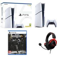 Sony PlayStation 5, Call of Duty: Modern Warfare 4 & Cloud II Pro 7.1 Gaming Headset Bundle