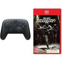 Nintendo Switch 2 Pro Controller & SWITCH 2 Call of Duty: Modern Warfare 4 Bundle