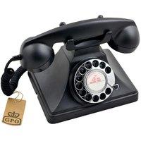 GPO 200 Corded Phone, Black