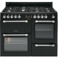 LEISURE Cookmaster CK110F232K Dual Fuel Range Cooker - Black, Black