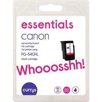 ESSENTIALS Black Canon Ink Cartridge, Black