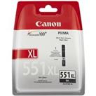 CANON CLI-551 XL Black Ink Cartridge, Black