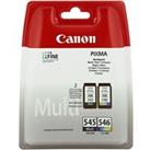 CANON PG-545/CL-546 Tri-colour & Black Ink Cartridges - Twin Pack, Black & Tri-colour