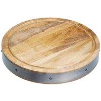 Handmade Round Wooden Butcher's Block Chopping Board