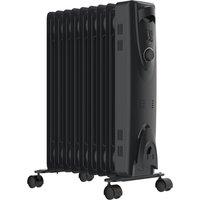 Electric Oil Filled Heater Radiator with Adjustable Thermostat 2kW