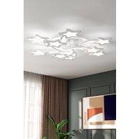 Modern 9-Light Star LED Ceiling Light Cool White