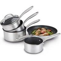 Scratch Guard Stainless Steel Cookware Set Non Stick, Induction, Dishwasher Safe