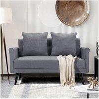 2 Seater Upholstered Sofa Fabric Armchair Loveseat