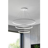 Modern 3-Tiered LED Ceiling Pendant Light Cool White