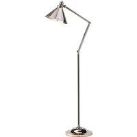 Provence 1 Light Floor Lamp Polished Nickel E27