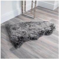 Grey Sheepskin Rug XXL