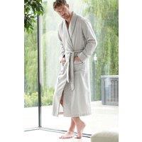 'Armoury' Herringbone Cotton Twill Dressing Gown