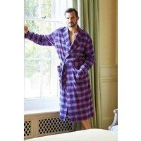 'Braemar' Tartan Brushed Cotton Dressing Gown