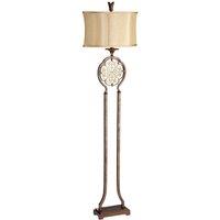 Marcella 1 Light Floor Lamp British Bronze E27