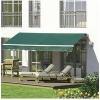 2.5m W x 2m D Retractable Patio Awning