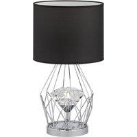 LED Table Lamp with Fabric Shade