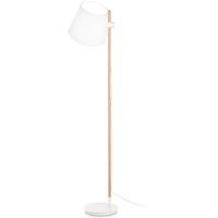 Axel Floor Lamp With Tapered Shade White