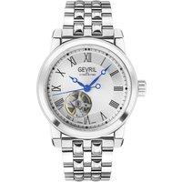 Madison Open Heart, SS Silver Dial SS Band Swiss Automatic Watch