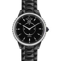 Siena Black Dial Stainless Steel Swiss Quartz Watch
