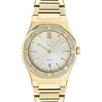 Palmanova Silver Dial yellow gold Swiss Quartz Watch