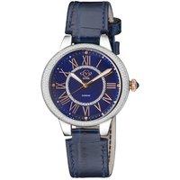 Astor II Blue Dial Blue leather band Swiss Quartz Watch