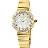 Sorrento Diamond ,316L Stainless Steel Case, White MOP Dial, Swiss Quartz Watch