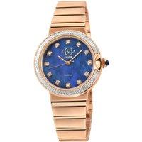 Sorrento Diamond ,316L Stainless Steel iPRG Case, Blue MOP Dial, Swiss Quartz Watch