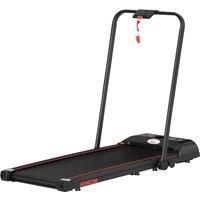 Foldable Walking Treadmill Aerobic Exercise Machine with LED Display