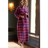 'Dumbarton' Tartan Brushed Cotton Dressing Gown