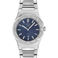 Palmanova Blue Dial Stainless Steel Swiss Quartz Watch