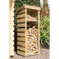 Narrow Pressure Treated Log Store