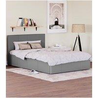 Vida Designs Lisbon Small Double Ottoman Faux Leather Bed Frame Bedroom Furniture 870 x 1280 x 2000 mm