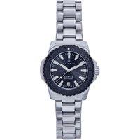 Nautis Cortez Automatic Bracelet Watch w/Date - Black