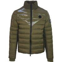Plain Quilted Green Jacket
