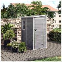 Outdoor Plastic Garden Storage Tool Shed