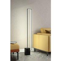 Metal Rectangular LED Floor Lamp with Foot Switch