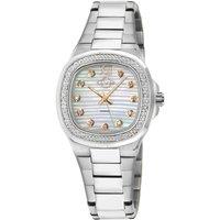 Potente Lady White MOP dial, 316L Stainless Steel Diamond Swiss Quartz Watch