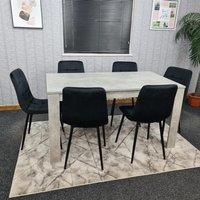 Dining Table Set with 6 Chairs Dining Room and Kitchen table set of 6