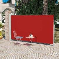 Patio Terrace Side Awning 160 x 300 cm Red